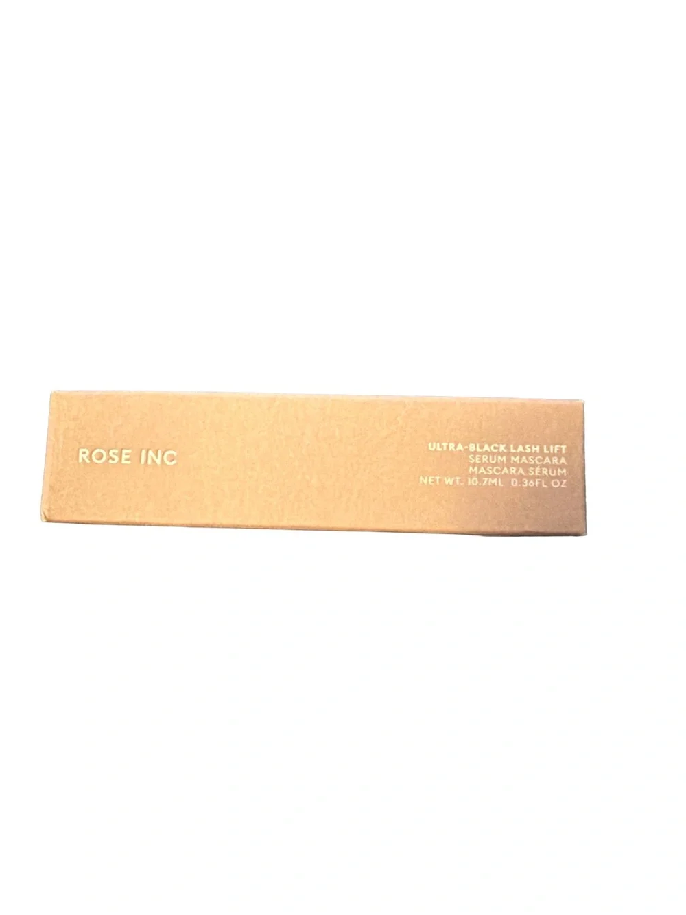 Rose Inc Ultra-Black Lash Lift Serum Mascara Black, 10.7 ml NWT